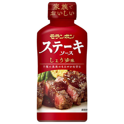 モランボン ステーキソース しょうゆ味 225g×10本入【日本出荷】