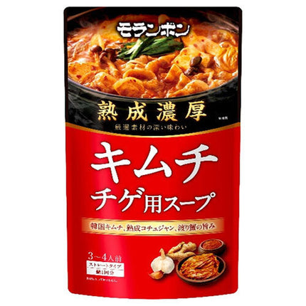 Moranbong Soupe riche au Kimchi Chigae vieilli 750 g x 10 sachets 