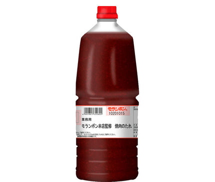 Moranbong Utilisation commerciale Supervisée par le magasin principal de Moranbong Sauce Yakiniku 2,1 kg x 2 pièces 