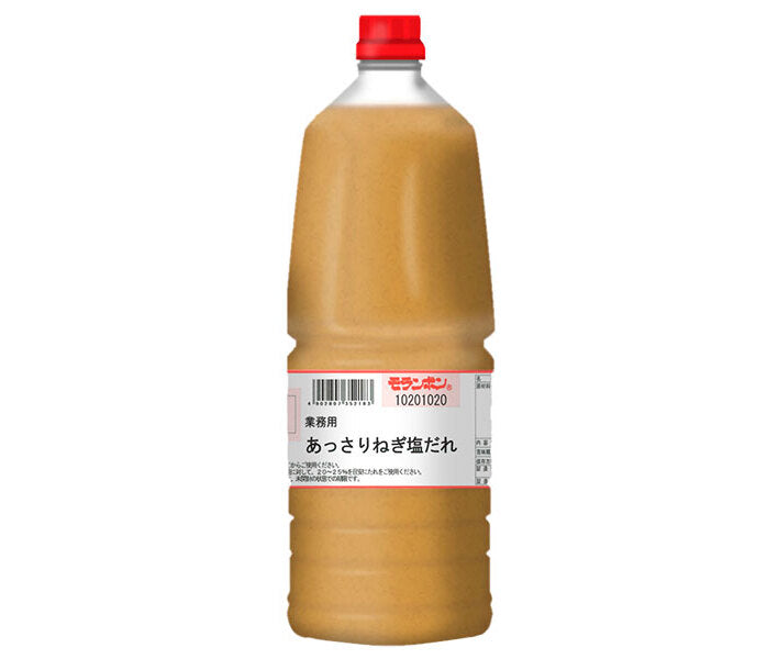 Moranbong Sauce au sel d'oignon vert clair à usage commercial 1,9 kg x 2 bouteilles 