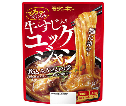 モランボン 牛すじ入り ユッケジャン煮込みうどんの素 300g×10袋入