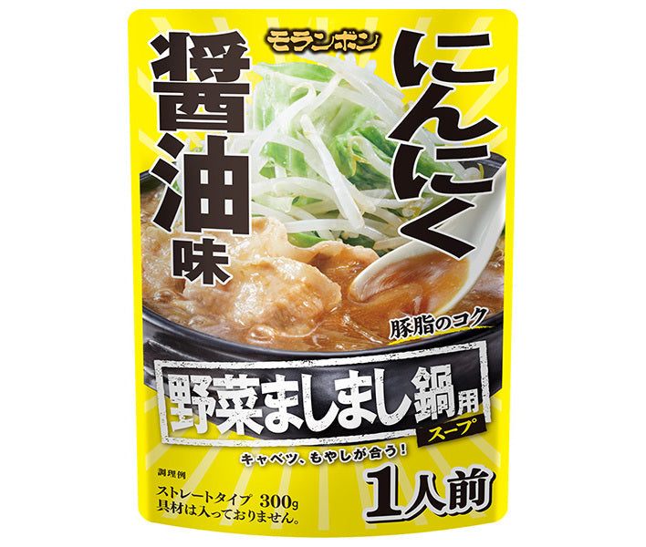 Moranbong Légumes Masashi Hotpot Soupe Ail Sauce Soja Saveur 300g x 10 sachets 