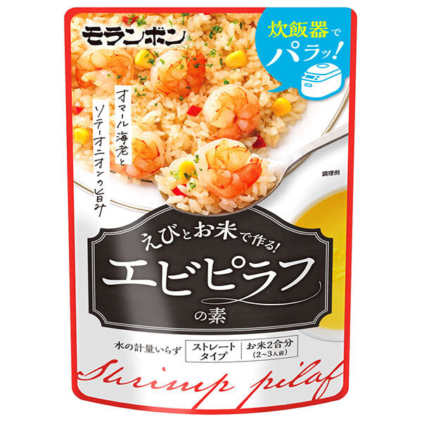 Base de pilaf aux crevettes Moranbong 390 g x 10 sachets 