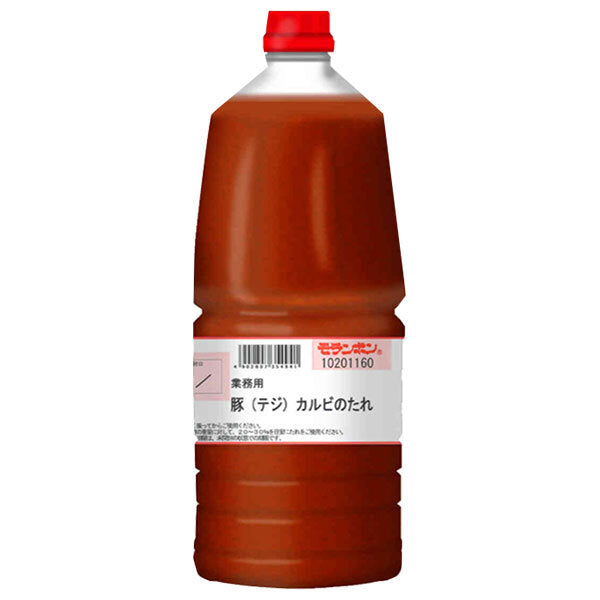 Moranbong Korean Pork BBQ [Dwaeji Galbi] Sauce - Commercial Size, 2.0 kg x 2 Bottles [Ships from Japan]
