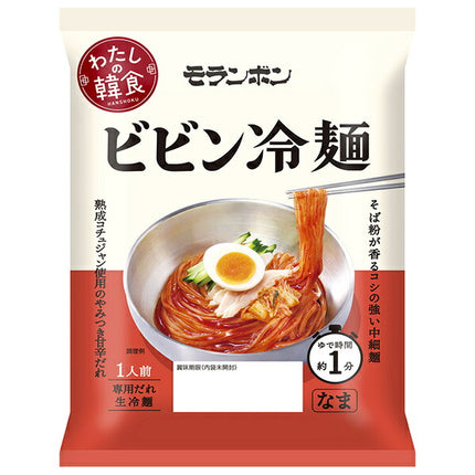 Moranbong My Korean Food Bibim Cold Noodles 200g x 10 bags [Shipped in Japan]