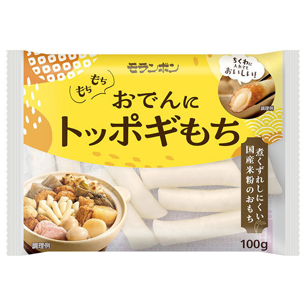 Moranbong Oden Tteokbokki Mochi 100g x 10 bags [Shipped in Japan]
