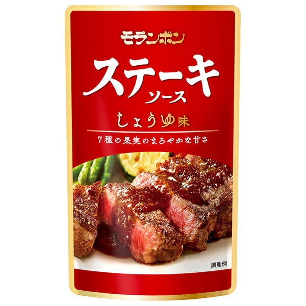 Moranbong Steak Sauce Soy Sauce Flavor 90g x 10 pieces [Shipped in Japan]
