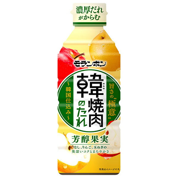 Moranbon Han Yakiniku Sauce Rich Fruit 520g x 10 pieces [Shipped in Japan]