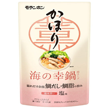 モランボン 海の幸鍋用スープ かほり 750g×10袋入【日本出荷】