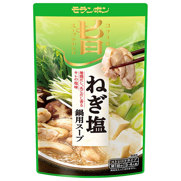 モランボン ねぎ塩鍋用スープ 750g×10袋入【日本出荷】