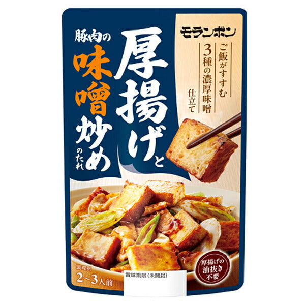 Moranbong Fried Tofu and Pork with Miso Sauce 100g x 10 bags [Shipped in Japan]