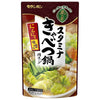 Soupe de chou chaud Moranbong Na no Takumi Stamina, saveur miso à l'ail, 750 g x 10 sachets 