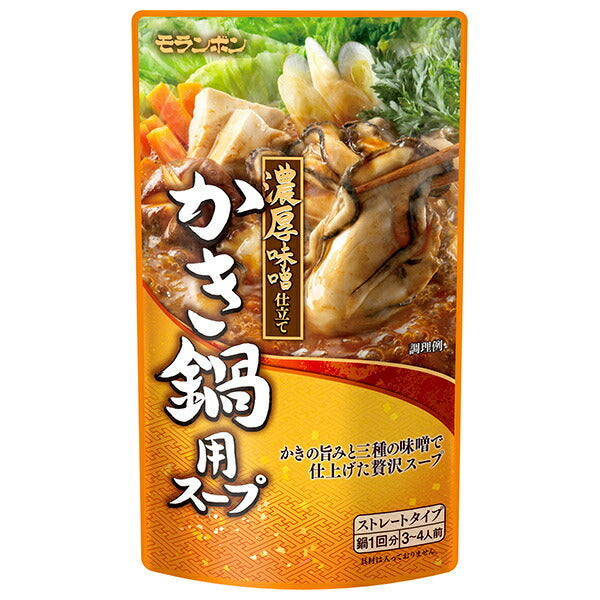 モランボン かき鍋用スープ 750g×10袋入【日本出荷】