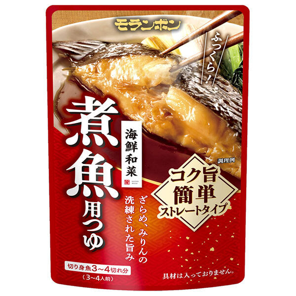モランボン 海鮮和菜 煮魚用つゆ 250g×10袋入【日本出荷】