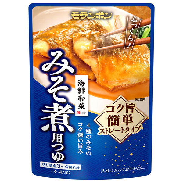 モランボン 海鮮和菜 みそ煮用つゆ 250g×10袋入【日本出荷】