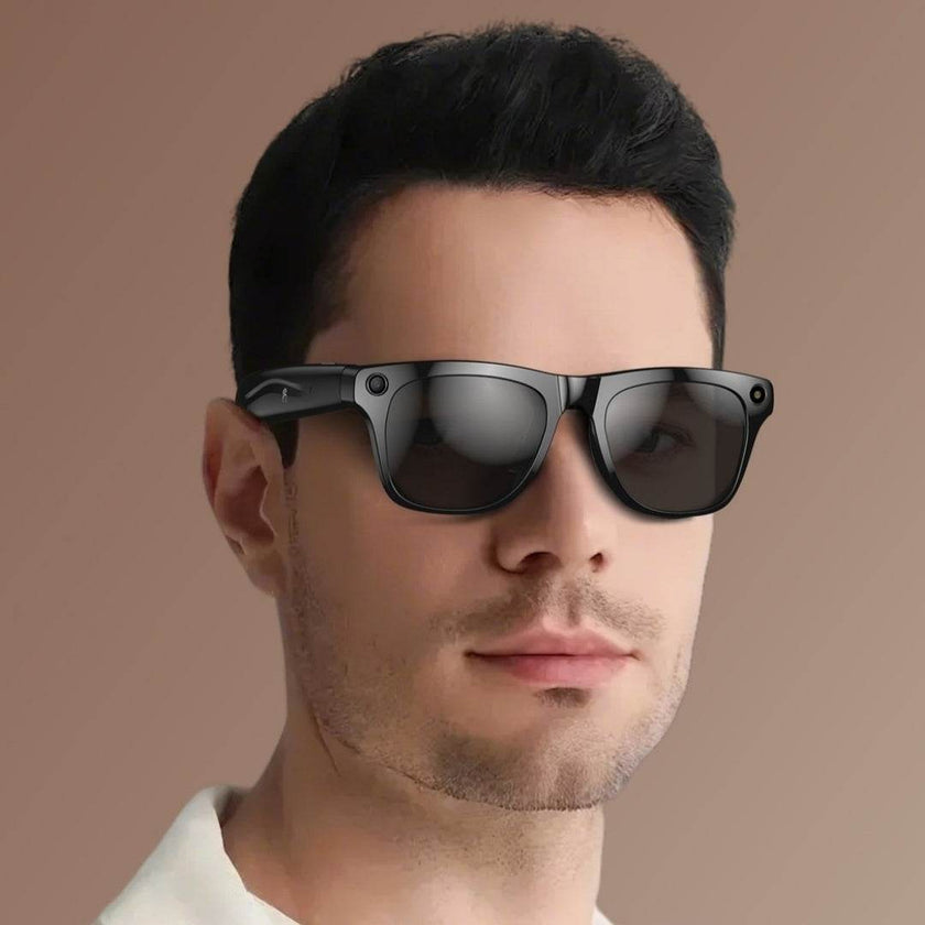 AI Smart Glasses Strap Camera Photo Translation Recognition Bluetooth