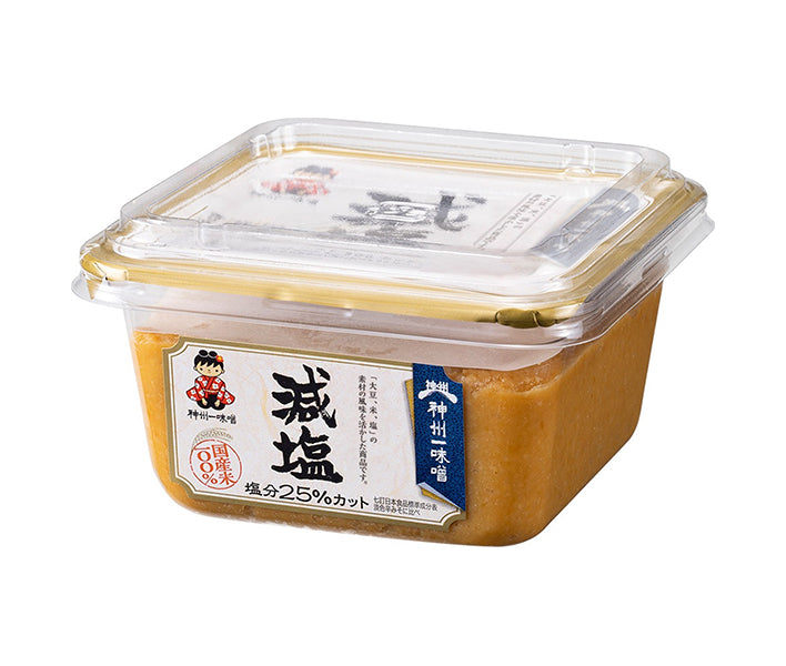 Shinshu Miso Low Salt 300g x 8 pieces [Shipped in Japan]