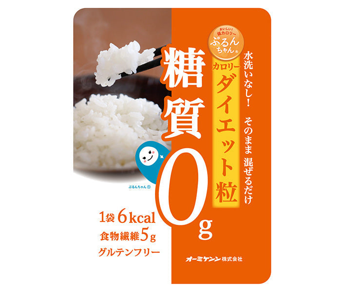 Omikenshi Glucides 0g Purunchan Calorie Diet Grain 100g x 10 sachets 