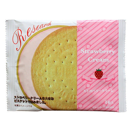 Maeda Seika Strawberry Sand Biscuit Research 1 piece x 10 bags [shipped in Japan]