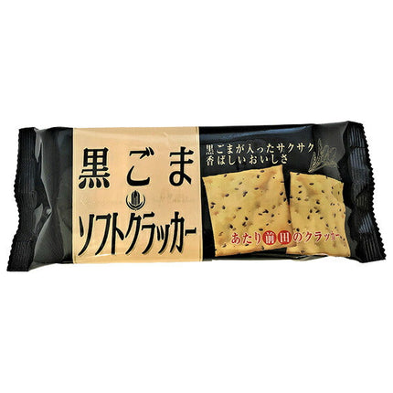 Maeda Seika Black Sesame Soft Crackers 15 pieces x 10 bags [shipped in Japan]