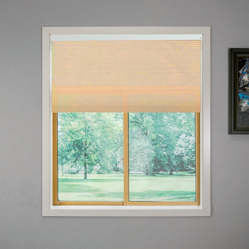 Equipped With A 15 Channel Remote Control And Solar Charging Panel, Electric Fully Blackout Honeycomb Curtain, Intelligent Silent Remote Control Curtain Detachable Lithium Battery