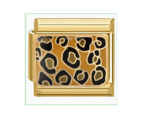 Gold Enamel DIY Pendant Charm – Bracelet Necklace Anklet Accessory