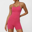 Sleeveless Bodycon Exercise Workout Gym Romper Women Short Workout Jumpsuit Yoga Jumpsuit