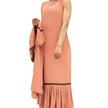 Elegant Two piece for ArabWomen Abaya Underwear dress and Kimono Abaya Open front Abaya for  Middle Easter Arab Dubai Women