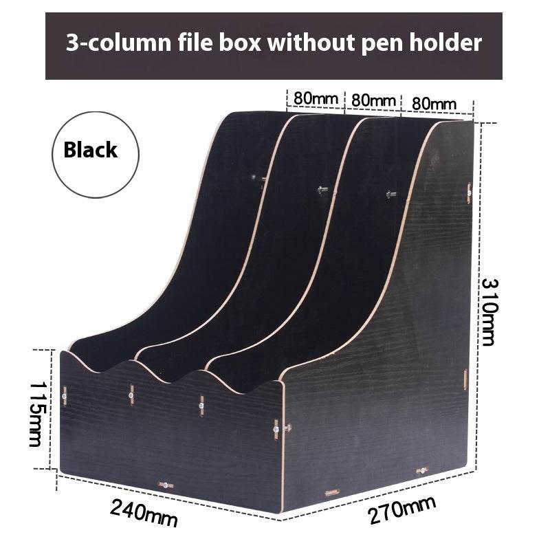Minimalist Wooden Desk Organizer Office Table Organizer