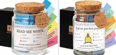 Bible Verses In A Jar – 90 Scripture Cards Glass Jar (Colours A, B, C)