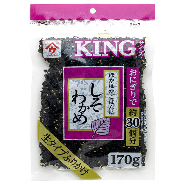 魚の屋 KING しそわかめ 170g袋×20袋入【日本出荷】