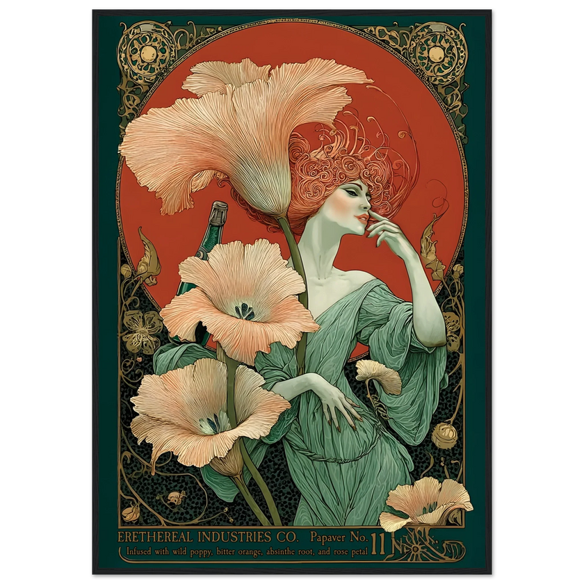 Papaver Vermouth - Poster & Framed Print