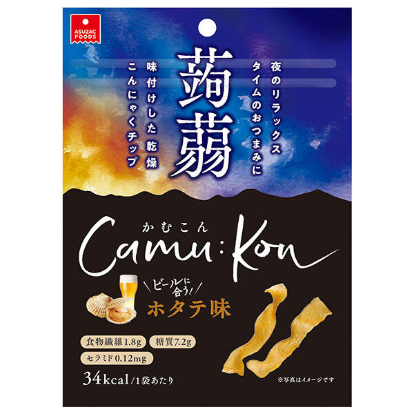 Aszak Foods Kamukon Scallop Flavor 11g x 20 bags [Shipped in Japan]