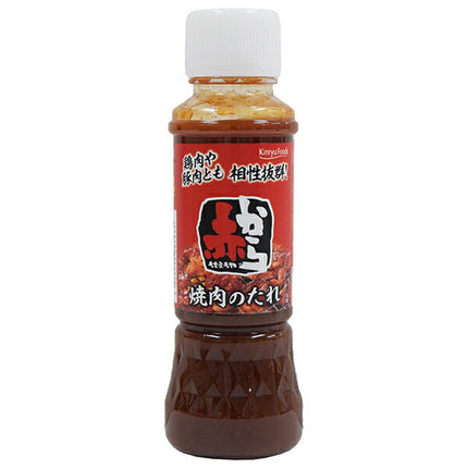 Kinryu Foods Red Yakiniku Sauce 230g PET bottles x 12 pieces [Shipped in Japan]