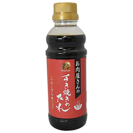 Kinryu Foods Butcher's Sukiyaki Sauce 350g PET bottles x 12 bottles [Shipped in Japan]