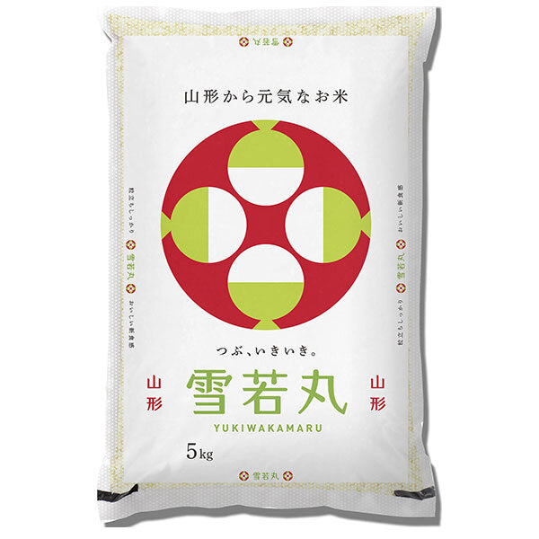 千亀利 【令和7年産】山形県産雪若丸 5kg×1袋入【日本出荷】