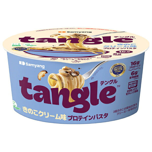 三養ジャパン テングル きのこクリーム味 パスタカップ 105g×16個入【日本出荷】