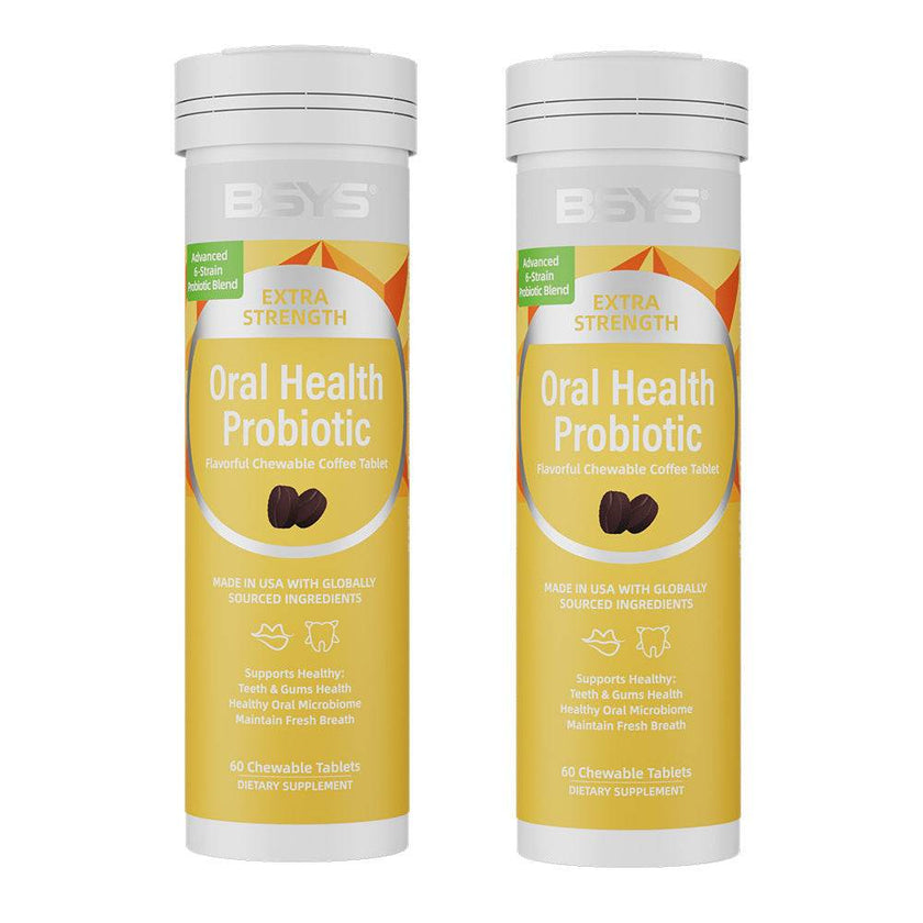 BSYS Coffee Lovers Meet Your New Obsession Oral Probiotic Chews That TASTE LIKE COFFEE  High-quality Supplements For Your Mouth No Gross Aftertaste, Just That Rich, Roasty Vibe. Game Changer