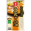 Fuji Shoten Soy Milk Kimchi Hot Pot Soup - Mild & Rich Flavor, 600 g x 10 Bags [Ships from Japan]