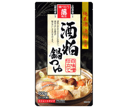 Fuji Shoten Sake lees hotpot soup with white miso 600g x 10 bags 