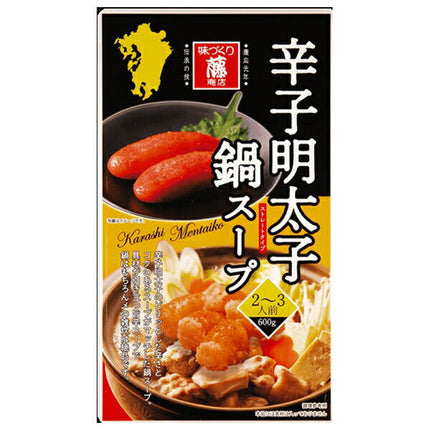 藤商店 辛子明太子鍋スープ 600g×10袋入【日本出荷】