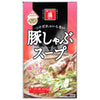 Fuji Shoten Pork Shabu Soup 600g x 10 bags [shipped in Japan]