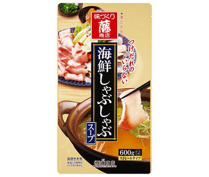 藤商店 海鮮しゃぶしゃぶスープ 600g×10袋入