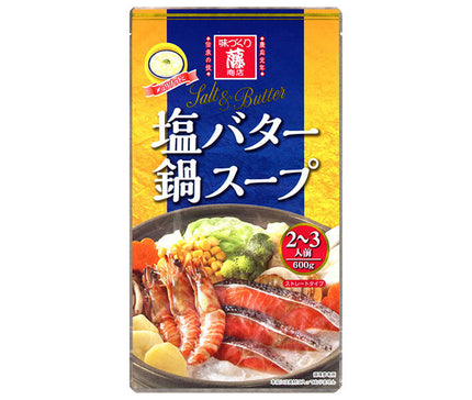 Fuji Shoten Salt Butter Hot Pot Soup 600g x 10 bags 