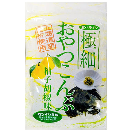Inoue Foods Extra Fine Snack Konbu Yuzu Pepper Flavor 25g x 12 bags [Shipped in Japan]