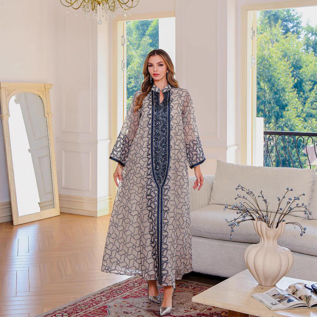 New Muslim Robe Female Dress Middle East Clothing