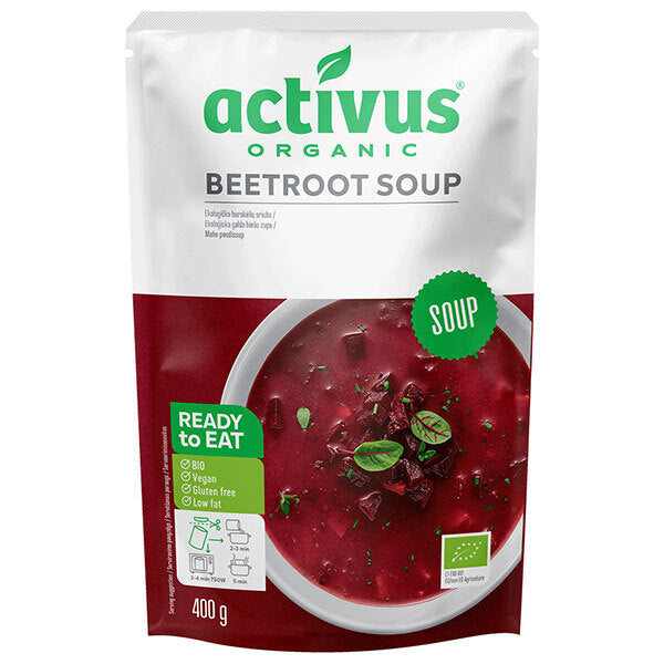 Muso Shoji activus OG beetroot soup 400g x 10 bags [shipped in Japan]