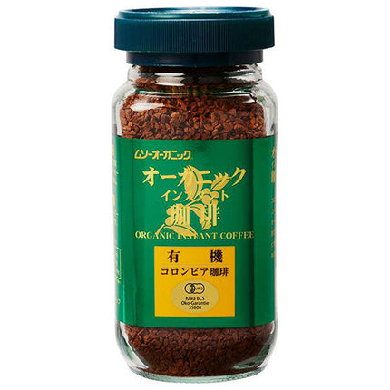 むそう商事 オーガニックインスタント珈琲 100g瓶×12個入【日本出荷】