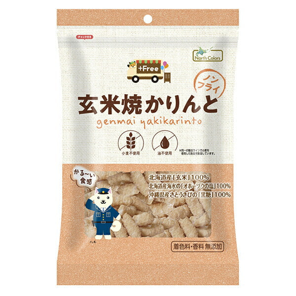 North Colors Plus Free Brown Rice Grilled Karin 40g x 15 bags [Shipped in Japan]
