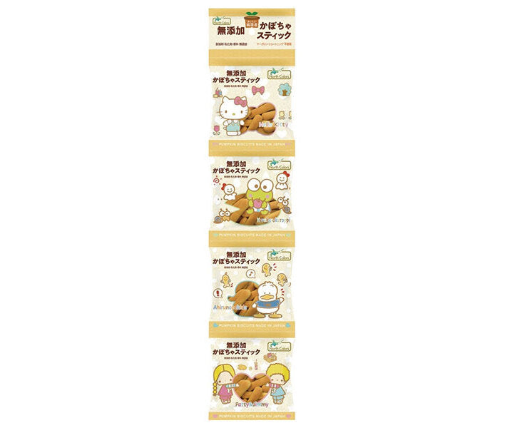 [11/25~ 10% off all products!!] North Colors Pure Japanese Additive-free Pumpkin Sticks (4 sticks) 15g x 4 x 12 bags